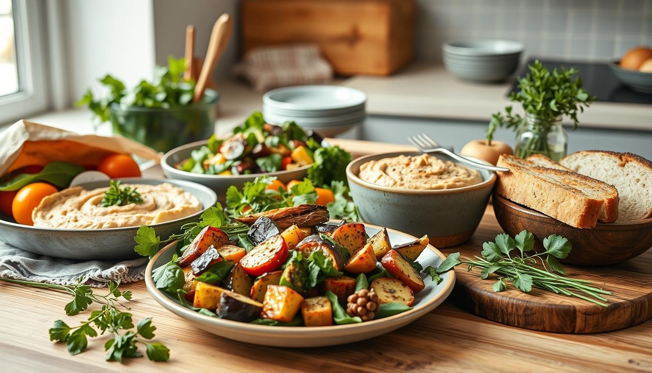 Home cook preparing ingredients in the kitchen